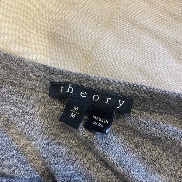 Theory Ermen Short Sleeve Fitted Dress - Picture 3 of 3